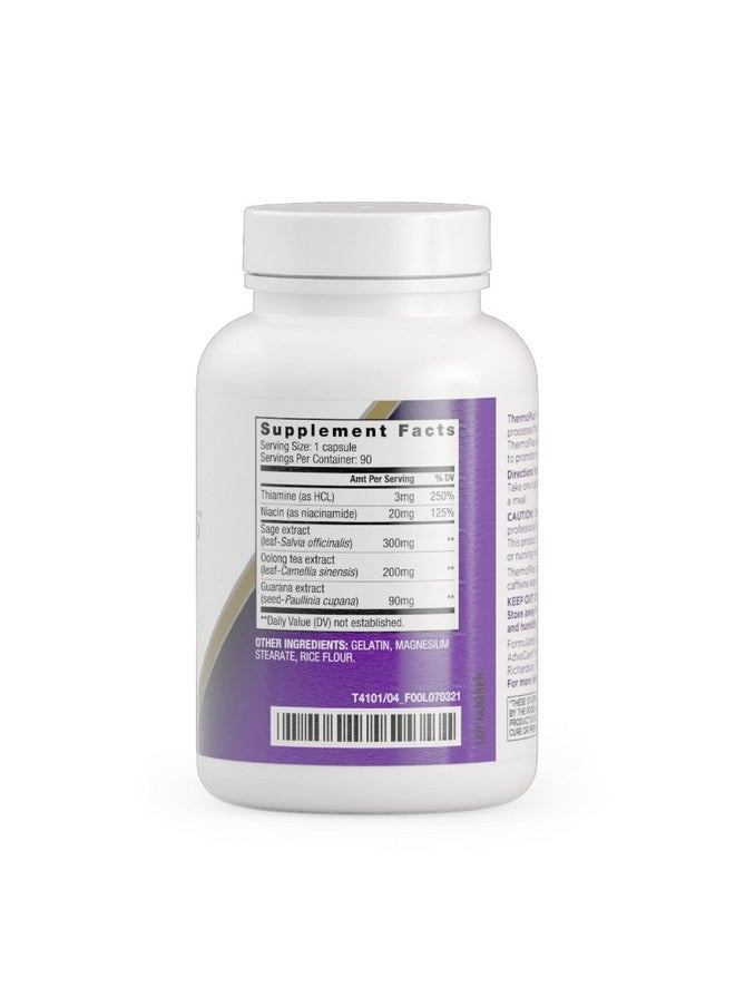 AdvoCare Thermoplus Vitamin And Herbal Dietary Supplement Thermogenic Vitamins For Men And Women 90 Capsules  - Image 3