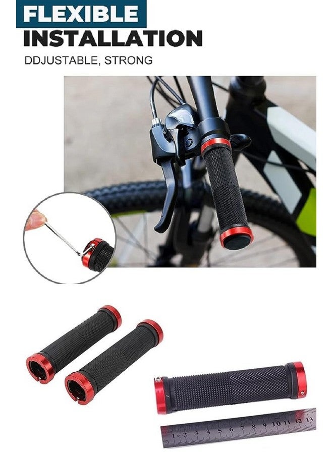 Wavva® Handle Grip for Cycle - Non-Slip and Firm, Handles Grips |Pair Cycling Lock-on Anti-Slip Bicycle Handlebar Grips for Beach Cruiser Razor Scooter Foldable Mountain Bicycle BMX MTB (Multi-Color) - Image 5