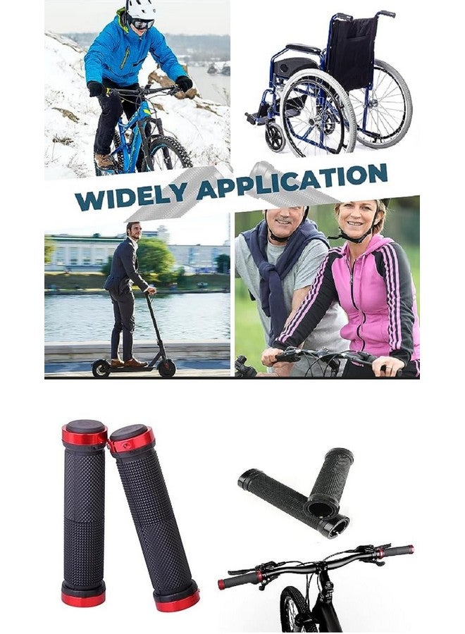 Wavva® Handle Grip for Cycle - Non-Slip and Firm, Handles Grips |Pair Cycling Lock-on Anti-Slip Bicycle Handlebar Grips for Beach Cruiser Razor Scooter Foldable Mountain Bicycle BMX MTB (Multi-Color) - Image 3