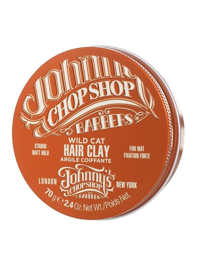 Johnny's Chop Shop Wild Cat Hair Clay  - Image 5