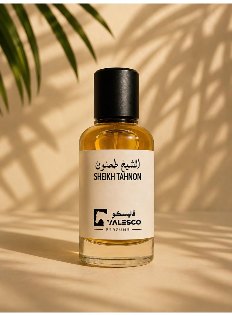 فاليسكو عطر شيخ طحنون 50 مل – عطر فاخر طويل الثبات للجنسين برائحة حمضيات وخضراء - Image 3