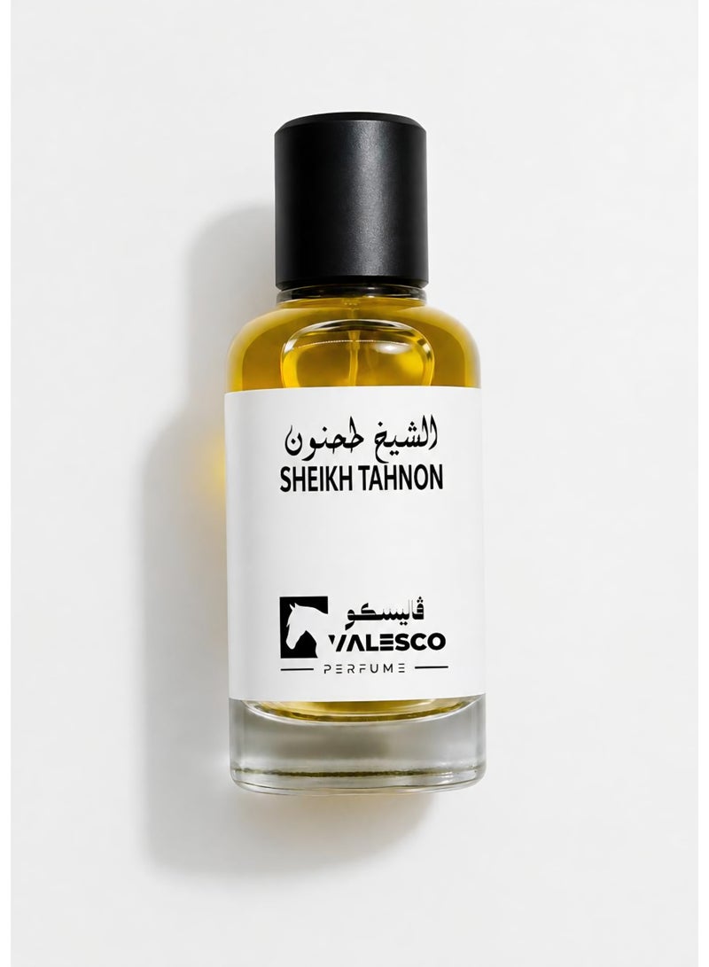 فاليسكو عطر شيخ طحنون 50 مل – عطر فاخر طويل الثبات للجنسين برائحة حمضيات وخضراء - Image 1