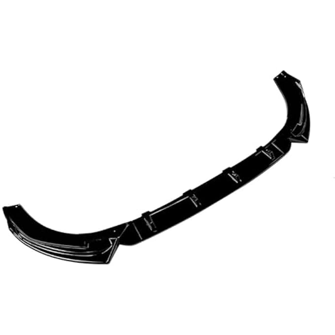 FINMOKAL Front Bumper Lip Compatible with Audi Q5 SQ5 FY S Line 2021-2025,3pcs/Set Air Dam Spoiler Lower Chin Body kit Glossy Black - Image 4