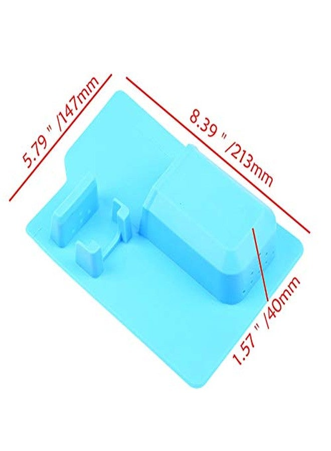 Killerzone Silicone Waterproof Toothbrush and Razor Holder, Silicone Toilet Organizer - Image 4