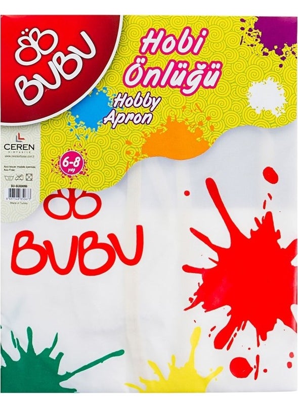 Bu-Bu Hobby Painting Apron 6-8 Years Old (BUBU-00006) 