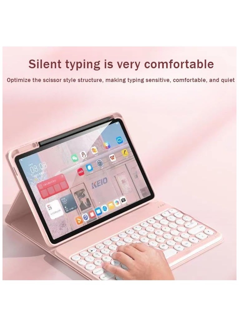 General - Keyboard Case Compatible with Huawei MatePad SE 11 inch 2024 Tablet Case, With Touch Keyboard, Mouse & Tablet Case with pen slot, Comprehensive protection for tablets - Image 1