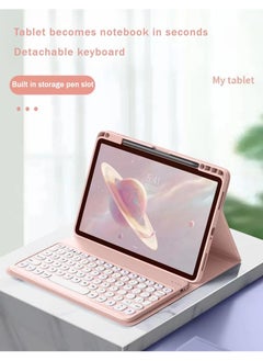 General Keyboard Case Compatible with Huawei MatePad SE 11 inch 2024 Tablet Case, With Touch Keyboard, Mouse & Tablet Case with pen slot, Comprehensive protection for tablets  - Image 4