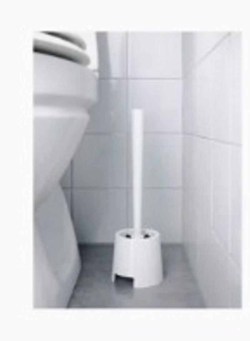 Toilet brush with white stand - Image 2