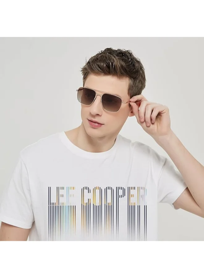Lee Cooper Polarized Sunglasses  Frame  Mirror Lens 56mm  - LC1024C03