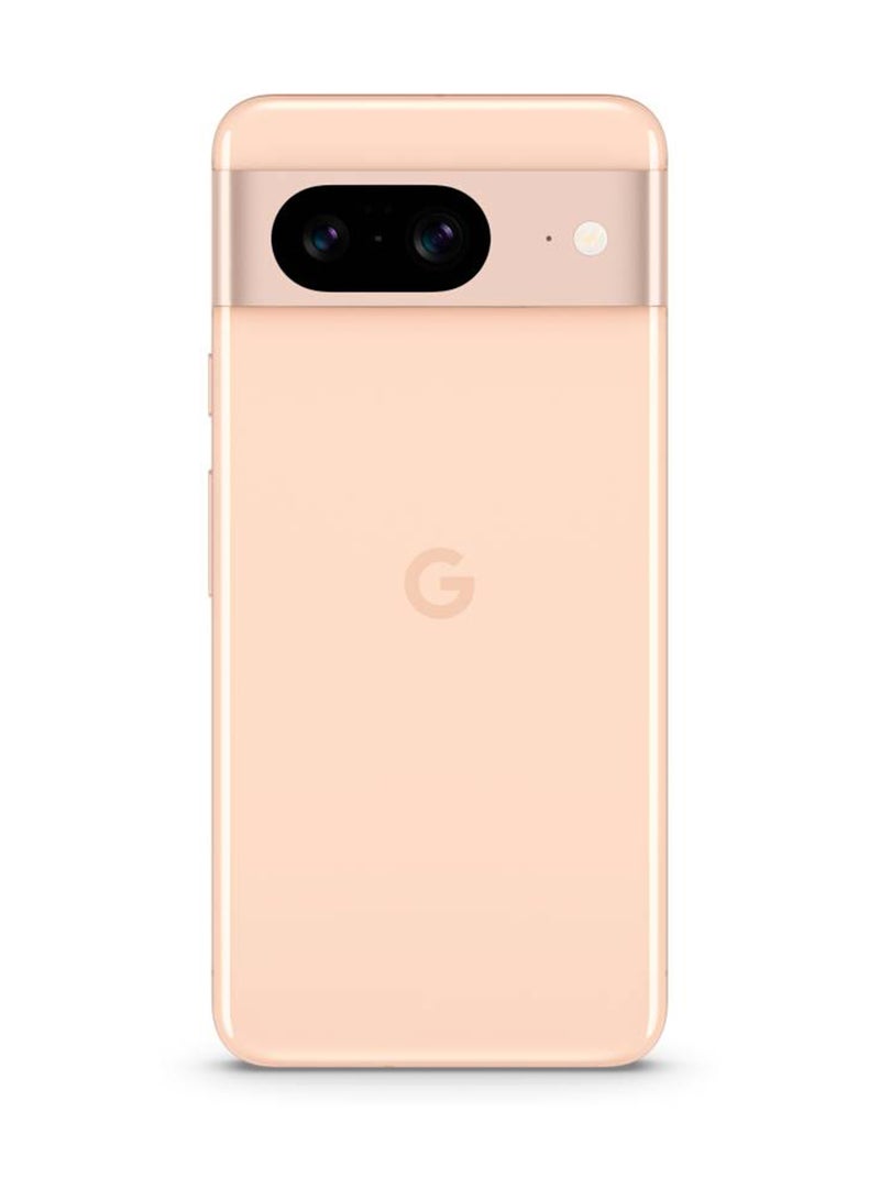 جوجل Pixel 8 Rose 8GB RAM 128GB 5G - الإصدار العالمي - Image 2