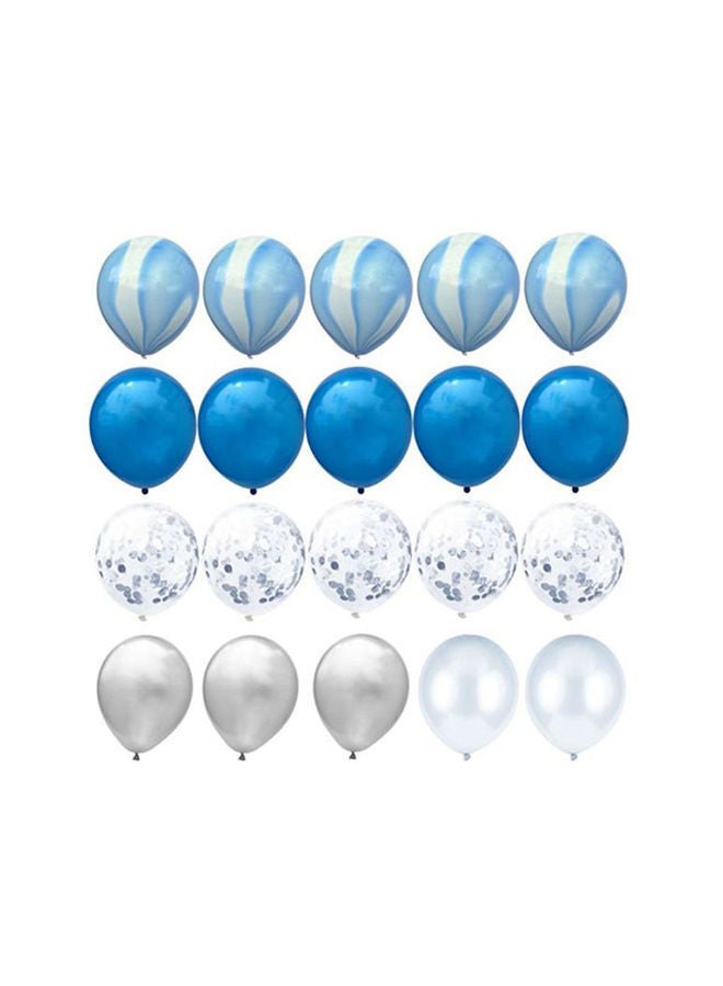 NIBEMINENT 20-Piece Birthday Party Decoration Inflatable Balloon Set 12inch - Image 1
