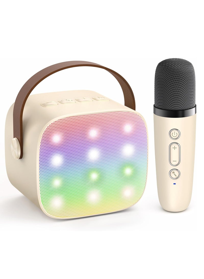 ELTRAZONE Kids Karaoke Machine with Wireless Microphone – Rechargeable Portable Bluetooth Speaker for Singing and Music Fun, Karaoke Toy Gift for Girls & Boys Ages 4-12+, Ideal for Birthday Parties, Family Entertainment – Assorted Colors - Image 1