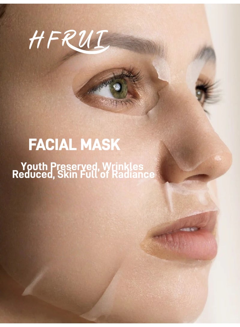 HFRUI (HFRUI) Microcrystalline Hydrolyzed Collagen Mask – Moisturizing, Firming & Repair - Image 2