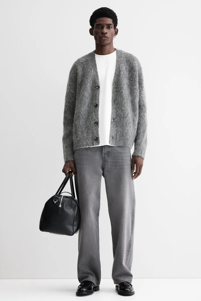 H&M Loose Fit Alpaca-blend cardigan