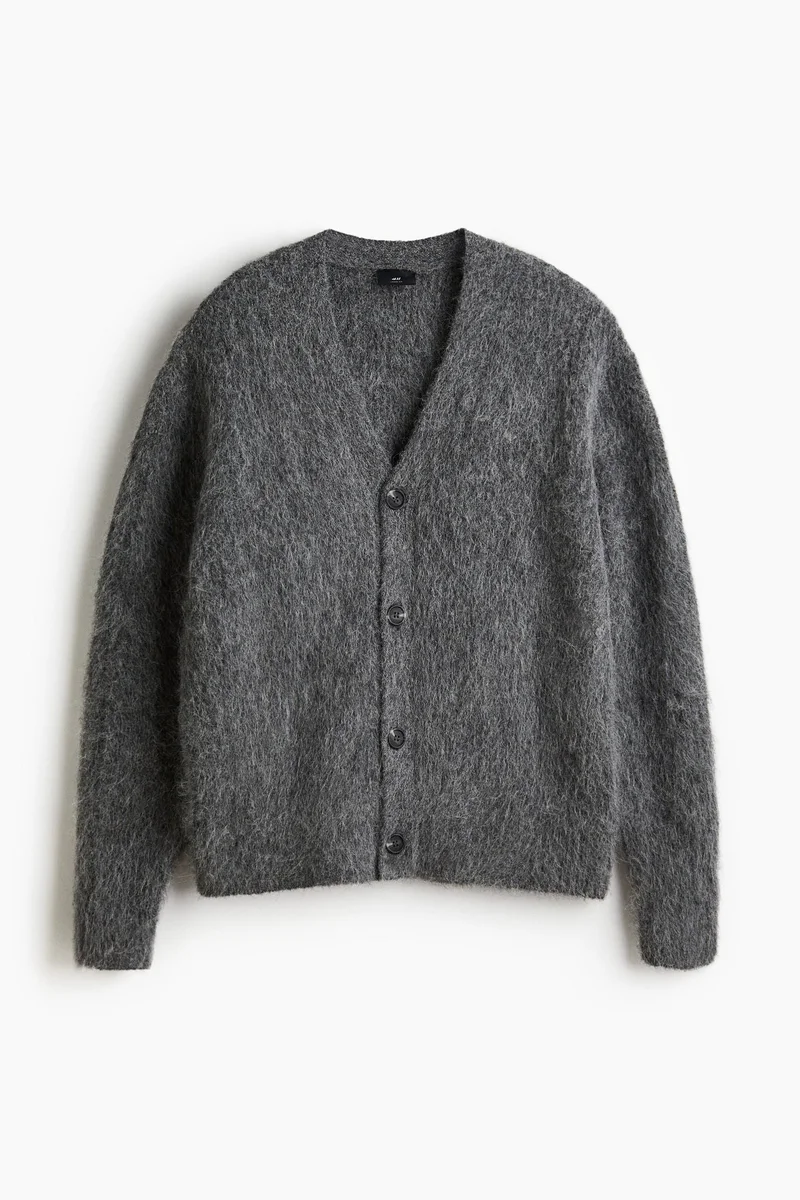 H&M  Loose Fit Alpaca-blend cardigan for Men | Best Price UAE