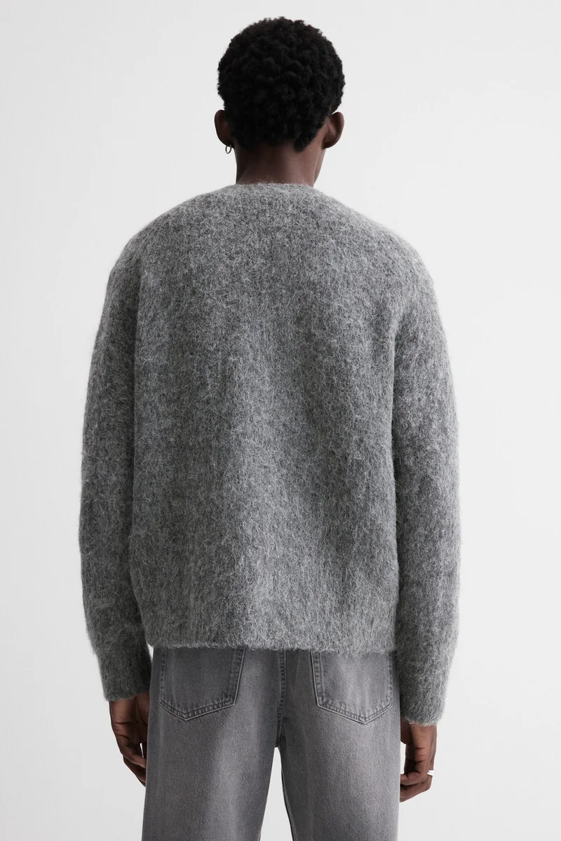 H&M  Loose Fit Alpaca-blend cardigan for Men | Best Price UAE