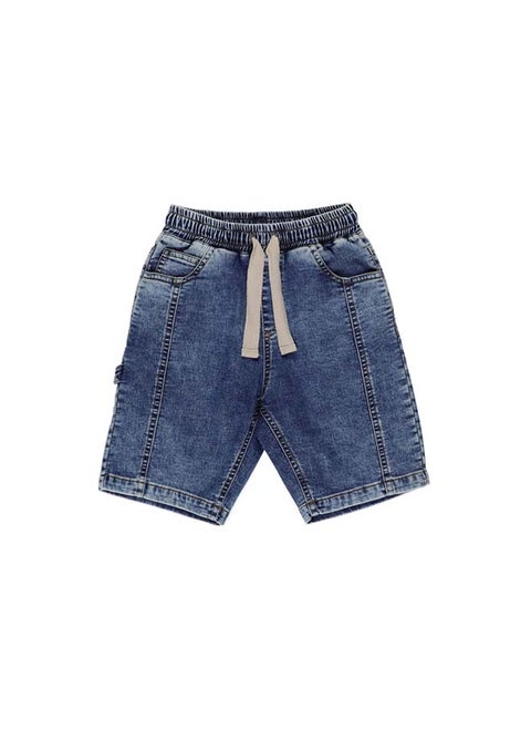 READY TO PLAY Washable Denim Shorts