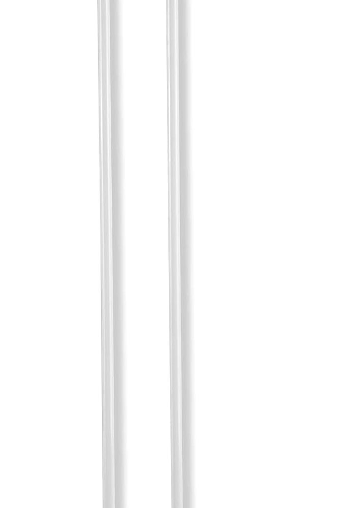 BABELIO Metal Baby Gate Extender, 5.5inch (14cm) White Baby Gates Extension Extra Wide Accessories for Stairs & Doorways, NO Need Tools NO Drilling,30" Tall - Image 1