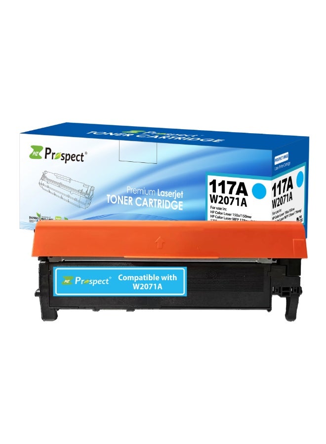 Prospect Toner 117A W2071 Cyan Laser Compatible with HP 117A W2071 for HP laser Color Printer HP Color Laser 150a 150nw  MFP 178nw 178nwg 179fnw 179fwg ( Cyan ) - Image 3