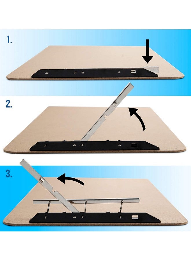 Office Solutions Direct Extra Large Clipboard Set (3Pc) - Larger Than A 11X17 Clipboard - Vertical Or Landscape Clipboard -Fits 11 X 17 Clipboard Tabloid Paper (Board 11.6"X19.5” - 2 Inches Longer Than Legal Size Clipboard) - Image 4