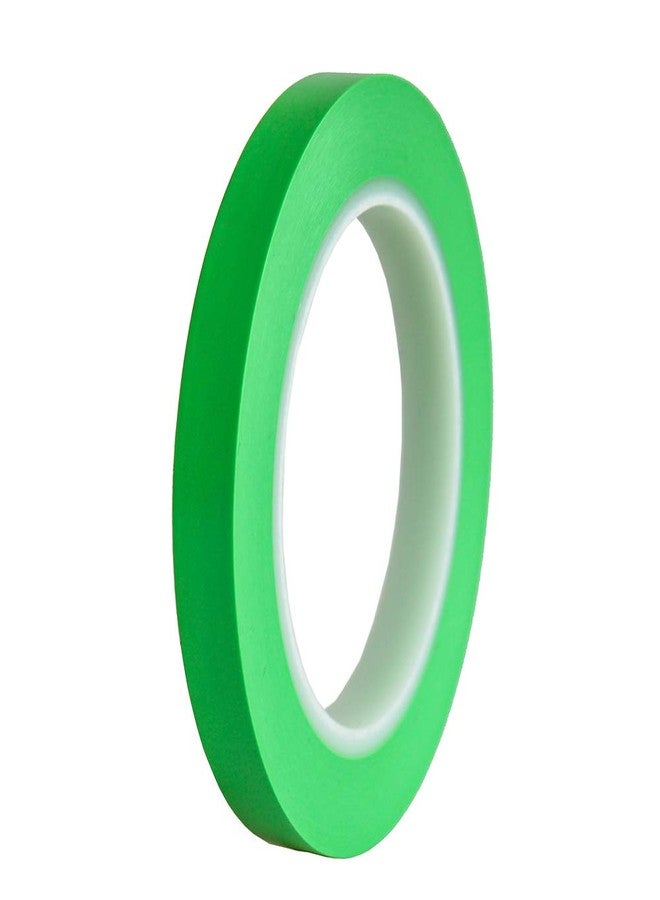 JINBING High-Temp Vinyl Fine Line Fineline Masking Tape Automotive Paint for Curves Green (1/2 inch x1) - Image 1