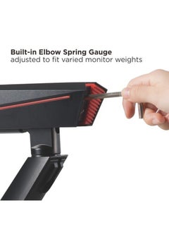 Twisted Mind Single Monitor Spring-Assisted Pro Gaming Monitor Arm, 17''-32'' Monitors | LDT39-C012  - Image 5