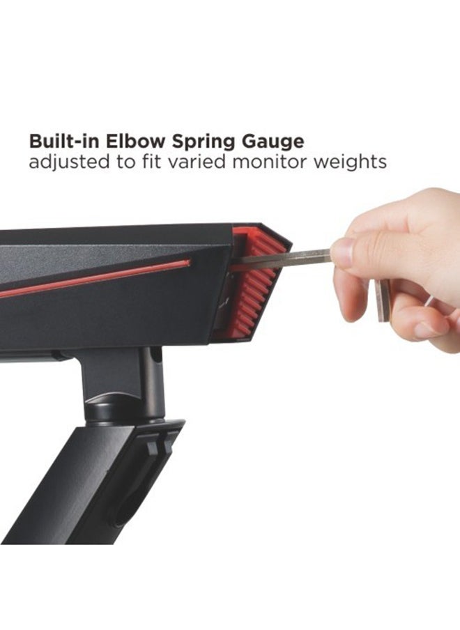 Twisted Mind - Single Monitor Spring-Assisted Pro Gaming Monitor Arm, 17''-32'' Monitors | LDT39-C012 - Image 1