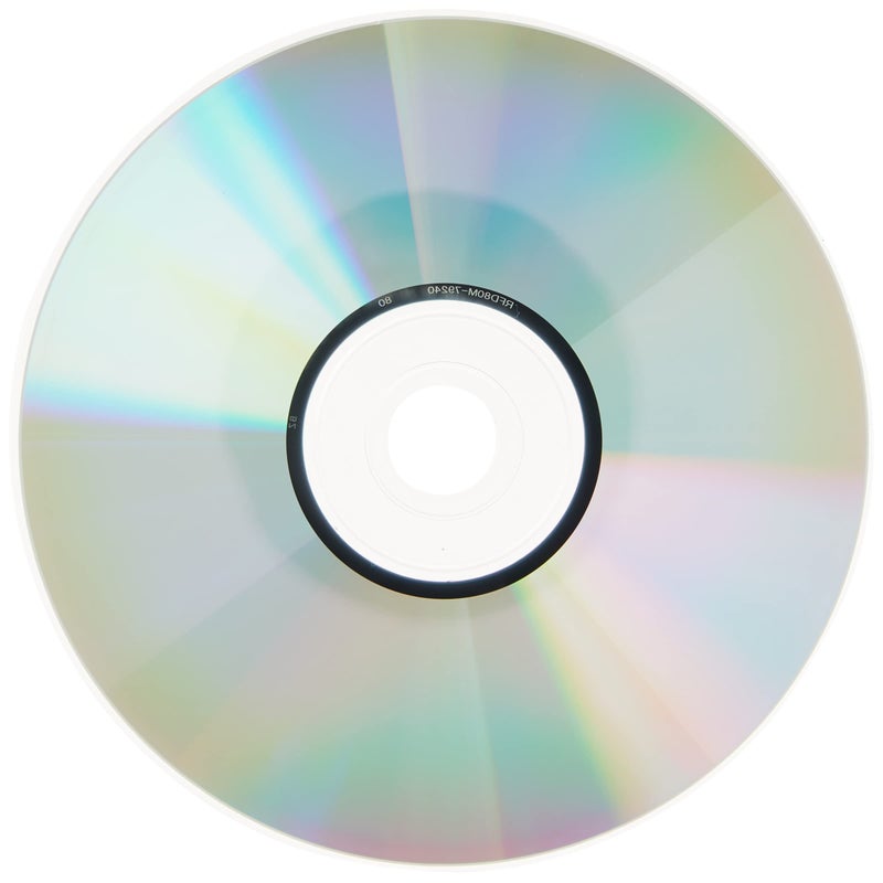 Maxell ماكسيل – MAX648250، وسائط تسجيل الأقراص المضغوطة ذات العلامة التجارية - أقراص تشغيل خالية من الضوضاء بسعة 700 ميجابايت - سرعة كتابة من 2x إلى 48x مع 80 دقيقة - أقراص فارغة، تخزين وحامل علبة قابلة لإعادة الاستخدام - 50 حزمة، فضي - Image 2