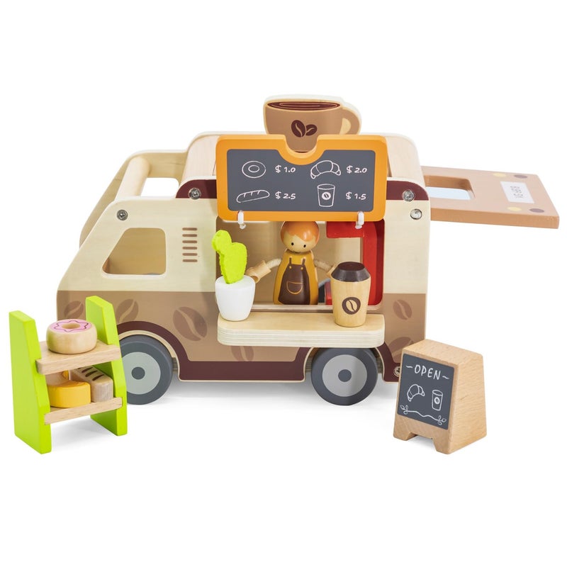 Viga Toys 44689 Coffee Truck - Image 1