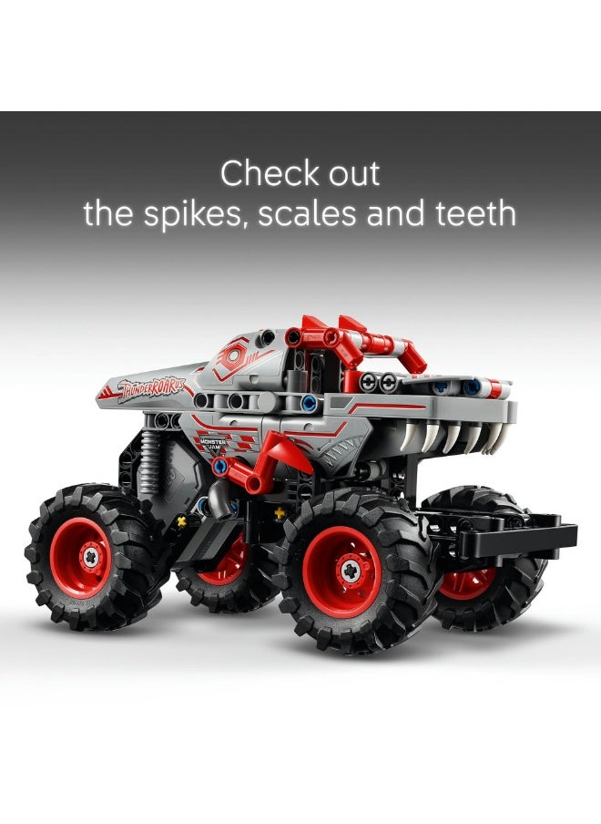 LEGO Technic Monster Jam™ ThunderROARus™ Pull-Back Truck Toy 42200 (232) Pieces  - Image 5