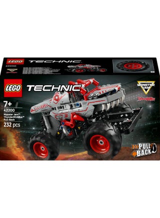 Technic Monster Jam ThunderROARus Pull-Back Truck 42200 (Age 7+, 232 Pieces) - view 2
