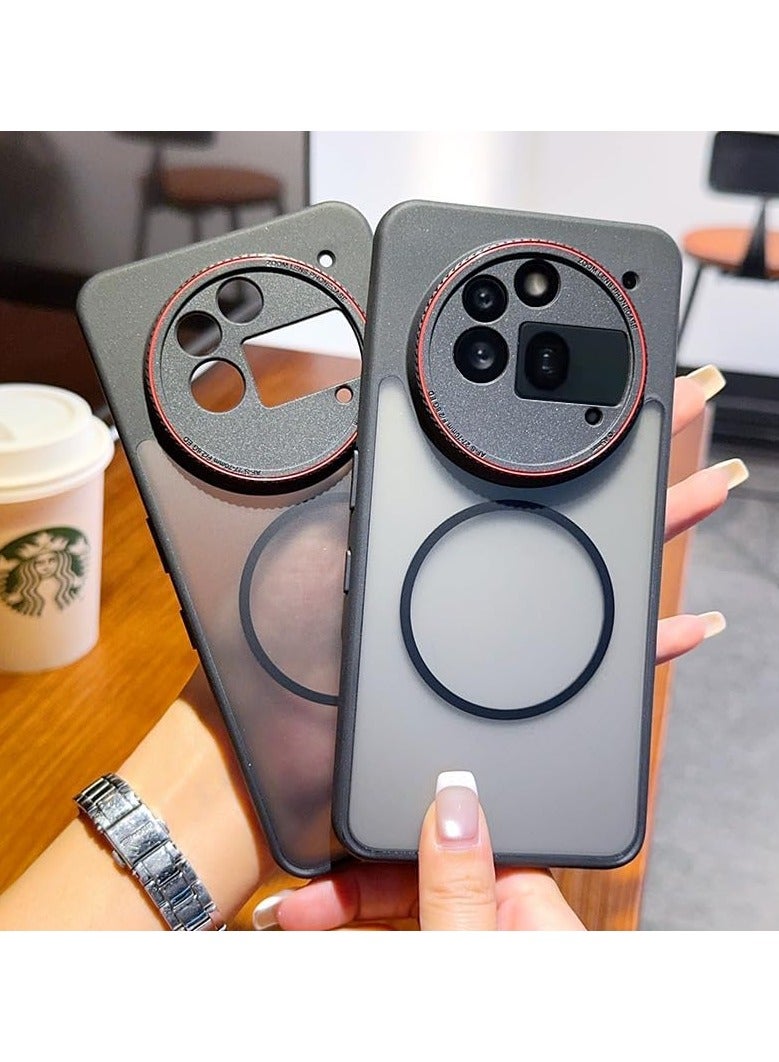 VKL Case Compatible with Nothing Phone (3a) Pro, Built-in Magnetic Function & Precision Hole Lens Protection, Skin-friendly Protective Cover for Nothing Phone 3a Pro 5G - Image 1