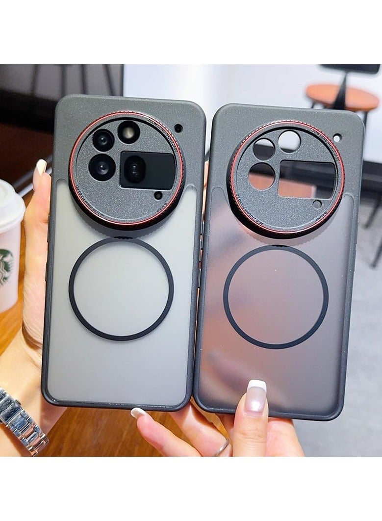 VKL Case Compatible with Nothing Phone (3a) Pro, Built-in Magnetic Function & Precision Hole Lens Protection, Skin-friendly Protective Cover for Nothing Phone 3a Pro 5G - Image 3