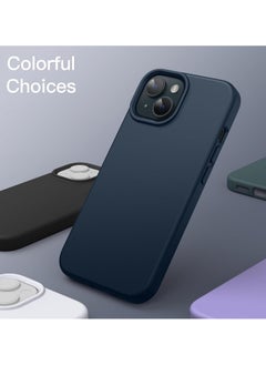 FITIT FITIT Magnetic Silicone Case for iPhone 13 6.1-Inch, Compatible with MagSafe, Blue.  - Image 2