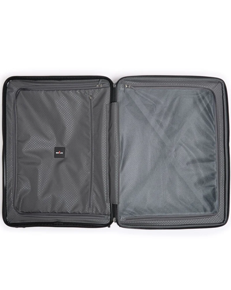 Echolac  Forza 65 Cm Hardcase 4-Double Wheeled Expandable Check-In Luggage Trolley - Black  | Best Price UAE