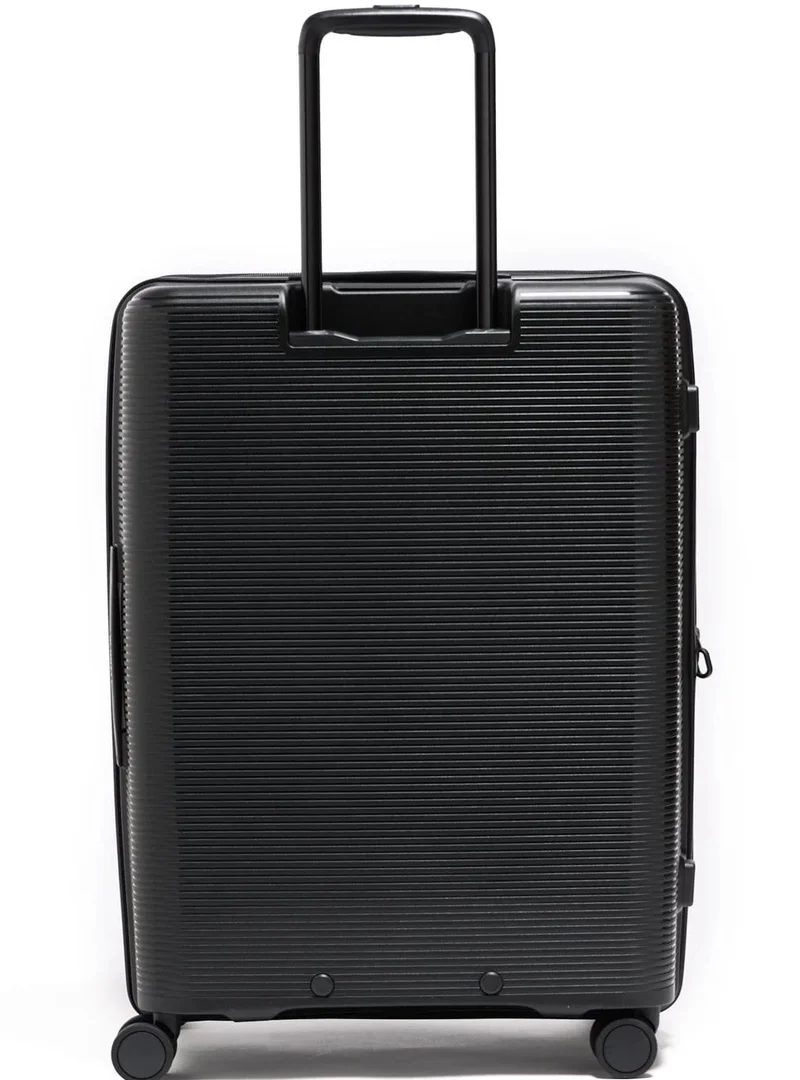 Echolac  Forza 65 Cm Hardcase 4-Double Wheeled Expandable Check-In Luggage Trolley - Black  | Best Price UAE