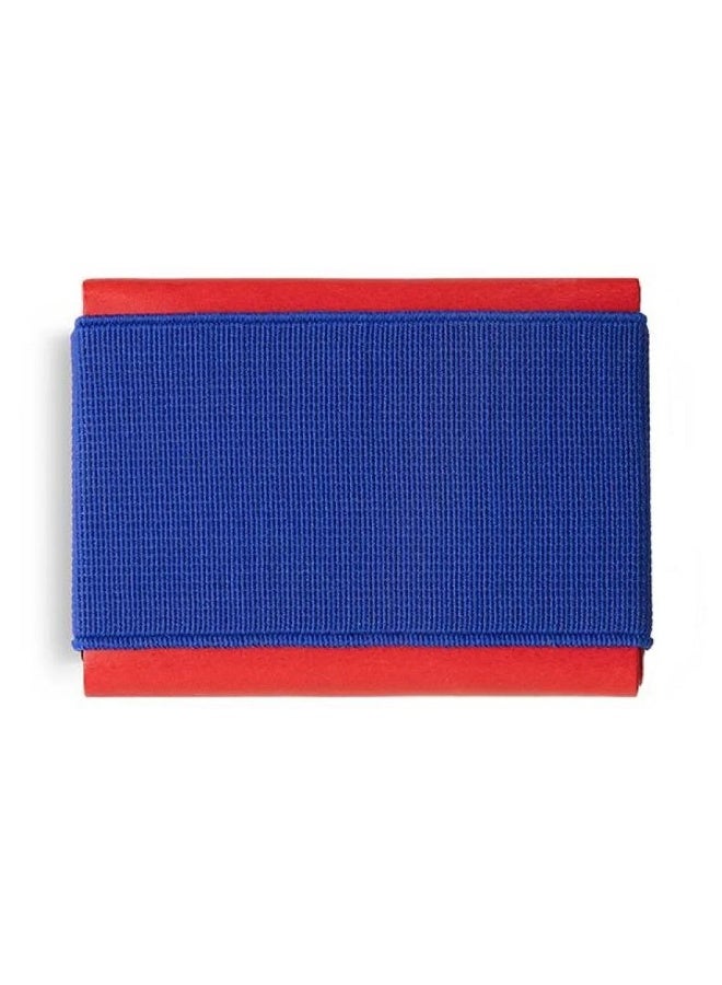 Trove Third edition card wallet in blue and red from Trove - Image 3