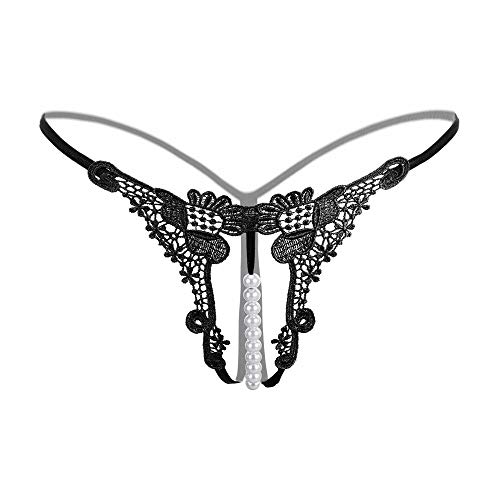 SLITHICE Women Sexy Panties Y-Back G-String (Nblack, L, l) - Image 1