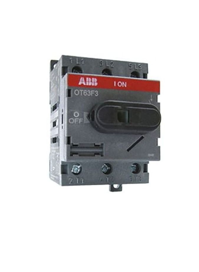 ABB ISOLATOR OT63F3 63A 3P (W/SHAFT OXS6X180+HANDLE OHBS2AJ) 1SCA105332R1001+1SCA101659R1001+1SCA105213R1001 - Image 3