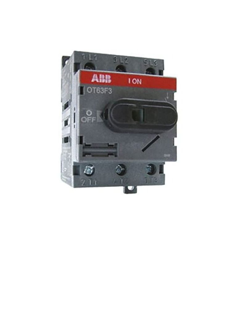 ABB ISOLATOR OT63F3 63A 3P (W/SHAFT OXS6X180+HANDLE OHBS2AJ) 1SCA105332R1001+1SCA101659R1001+1SCA105213R1001 - Image 2