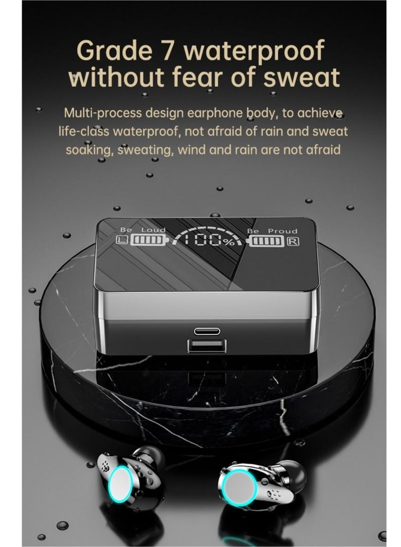 X3 TWS BT 5.1 Wireless Touch Control Earphones With 2000mAh Magnetic Charging Case