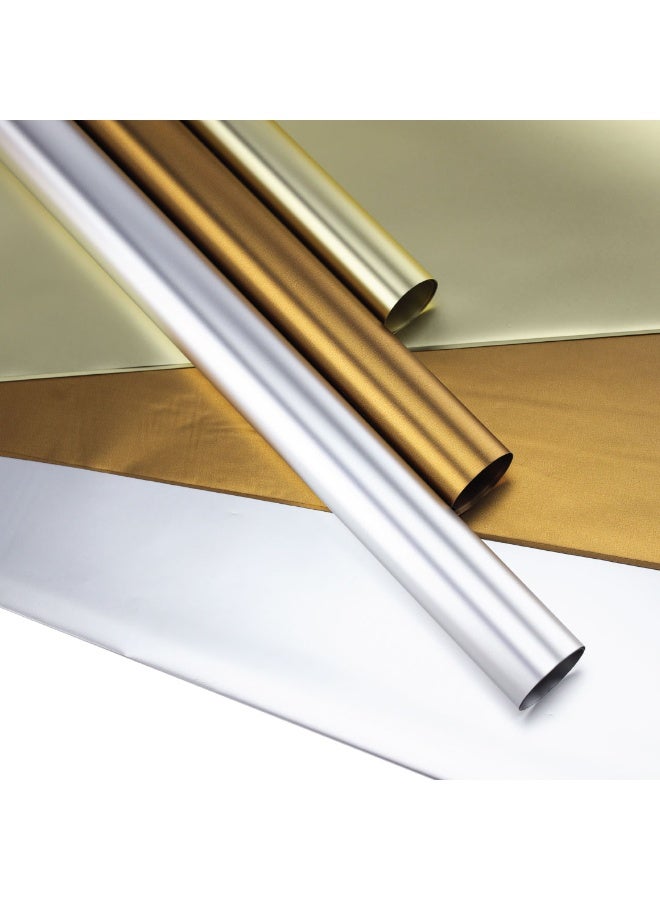 Si Bonne Premium Royal Gold Gift Wrapping Paper 20 Sheets/Bag 58 x 58 cm - Image 3