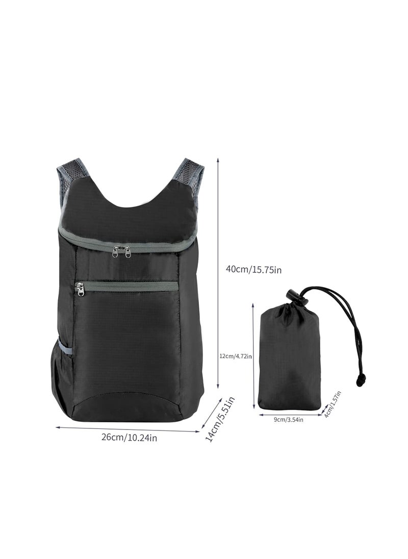 Generic Ultra Lightweight Foldable Backpack Small Water Resistant Rucksack Foldable Travel Daysack  - Image 5