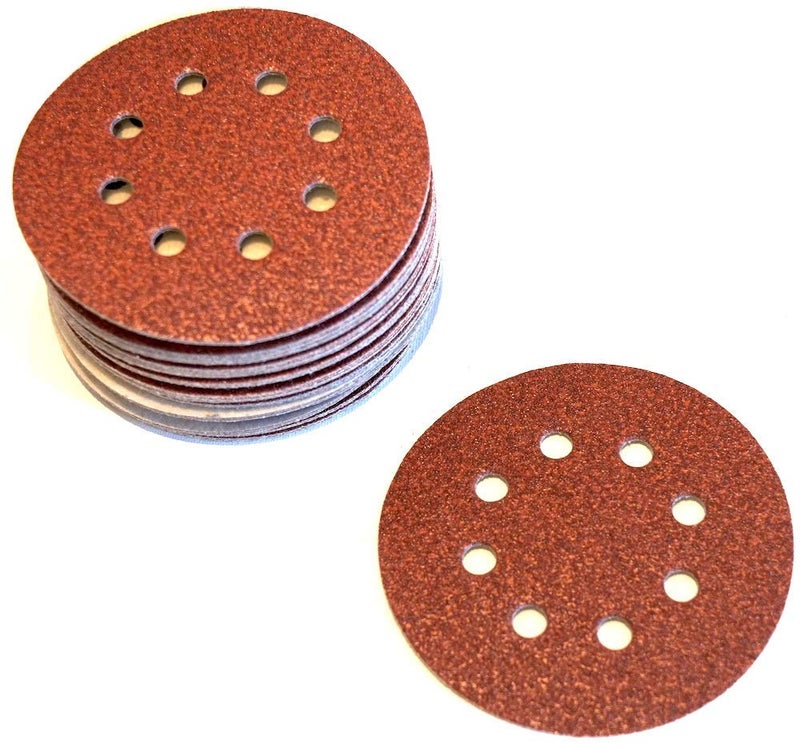 Inditrust 5 Inches Sanding Disc with Lock Nut for Grinder/Drill with 6 Piece Sandpaper - Image 4