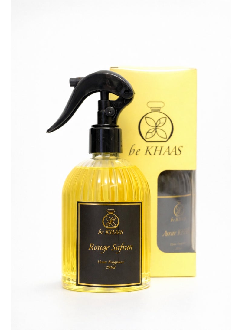 يكون خاس معطر جو فاخر من روج سافران - الزعفران، الورد، الرمان، اللبان والياسمين - عطر شرقي زهري فاخر يدوم طويلاً لغرفة المعيشة، غرفة النوم والمجلس - رائحة عربية أنيقة - Image 2