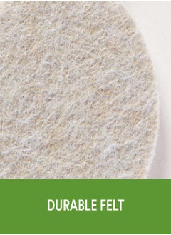 Scotch  Scotch Felt Pads, Felt Furniture Pads for Protecting Hardwood Floors, Round, Beige, Assorted Sizes Value Pack, 162 Pads  - Image 2