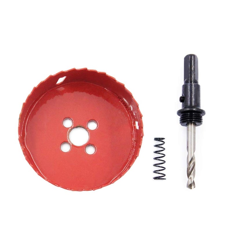 Laiwei 85mm Hole Saw, Hole Cutter, Drilling Tool for Drilling Wood,Aluminum Profile,PVC and Other Materials,Round Knife (3-3/8"(85mm)) - Image 3