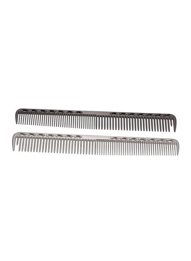 DAONPHARI Stainless Steel Hair Comb Professional Hair Salon Hairdressing Steel Comb Hair Cutting Metal Comb Silver - Image 5