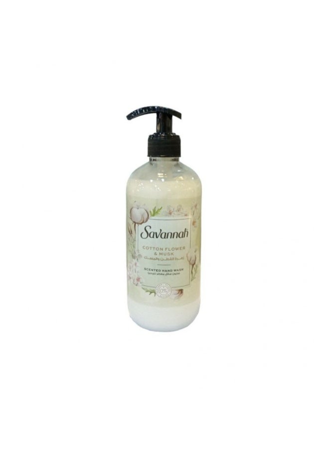 Savannah Cotton Fl Ower & Musk 500ml