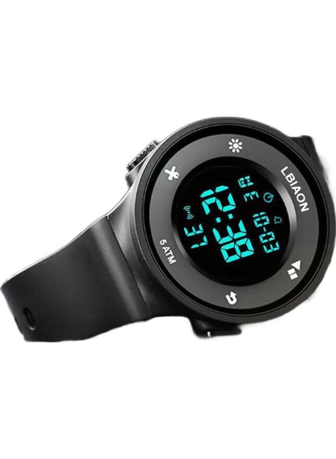YAJIA Sports Digital Watch For Men And Women, Middle And High School Students, Luminous, Waterproof, Multifunctional Watch For Teenagers And Children - Image 2